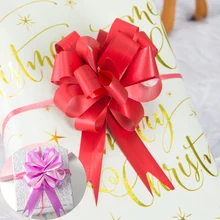 

10 Pcs Wedding Pull Bow Ribbons Flower Car Gifts Wrap Packing Valentines Day Birthday Events Party Supplies Valentines