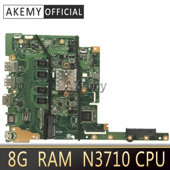 

Akemy E402SA E502SA Laptop motherboard for ASUS E402SA E502SA E402S E502S E402 E502 Test original mianboard 8G RAM N3710 CPU