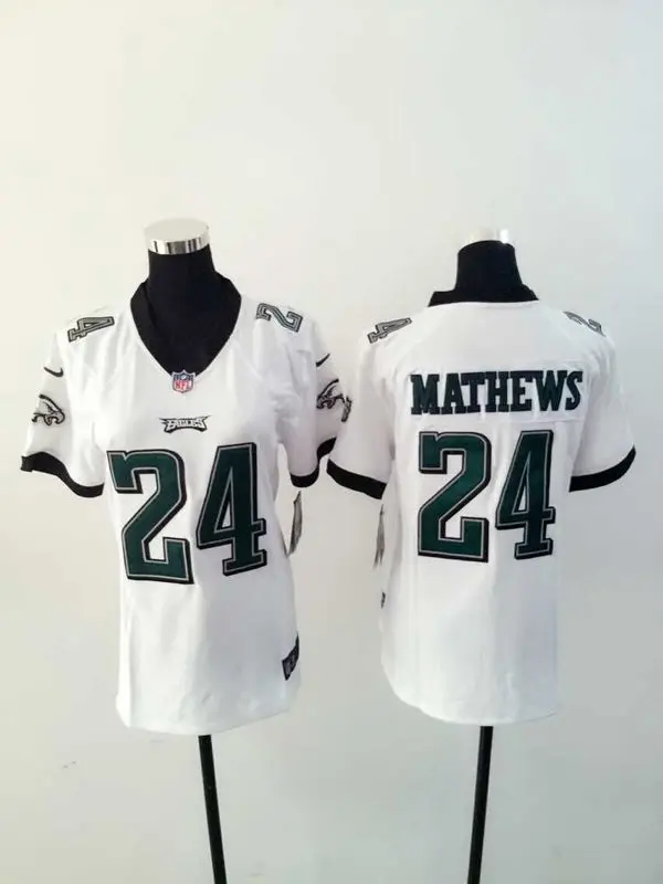 Серый Женские Филадельфия s, 7 Sam Bradford 11 Tim Tebow 29 DeMarco Murray 43 Darren Sproles, Джерси - Цвет: Серый