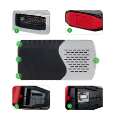 Outil de Diagnostic V3.0 cdp TCS Multidiag Pro + Bluetooth, USB 2017 R1/2017 R3, sans Keygen, Double PCB, relais NEC 9241A, pour voiture/camion, prise OBD2 
