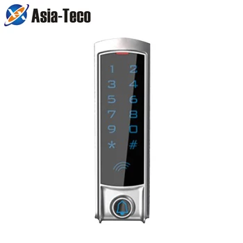 LCD RFID Touch Keypad Access Control System Door Lock, 125KHz EM Card, Waterproof Metal Design, Outdoor RFID Access Control (T2) 1