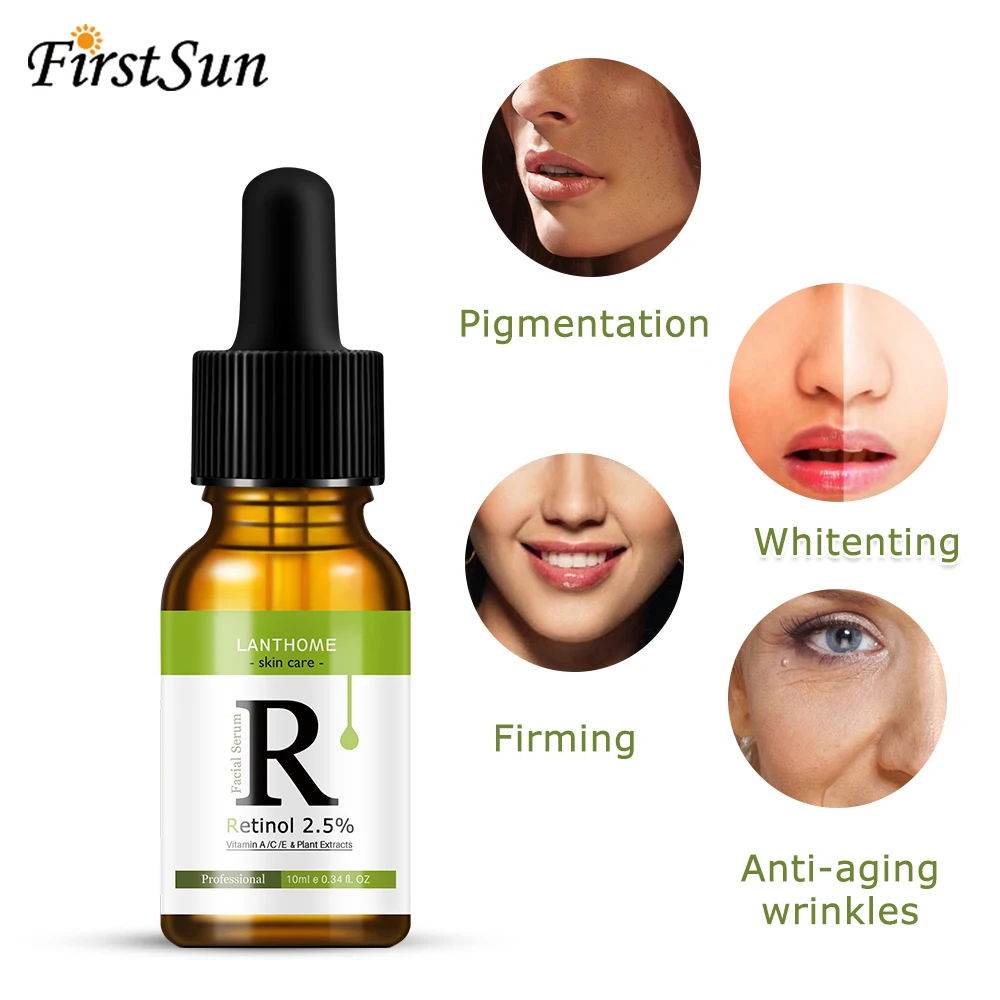 

Retinol Collagen Serum Anti-Aging Anti-Wrinkle Face Serum Remove Dark Spots Whitening Face Essence Anti-Oxidation Face Essence