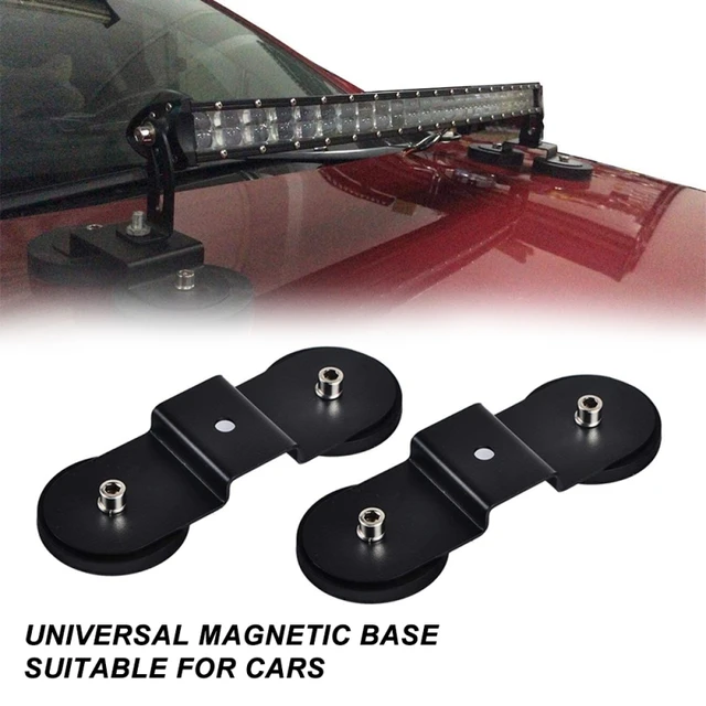 Universal Auto Licht Magnetische Basis Leistungsstarke Halterung Sucker Halter  Dach/Haube LED Licht Bar Offroad