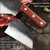XITUO Superior Professional Handmade Forged Carbon Steel Chef Kitchen Slicing Chopping Kitchen Knife Traditional Cooking Tools ► Photo 3/6