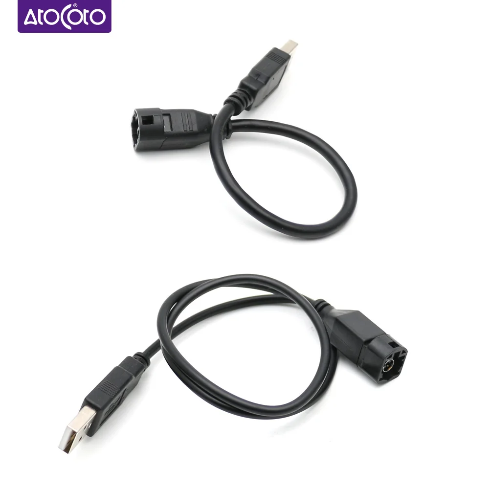 Автомобиль Радио USB Интерфейс передачи проволочный канат для Volkswagen 4 Pin смены
