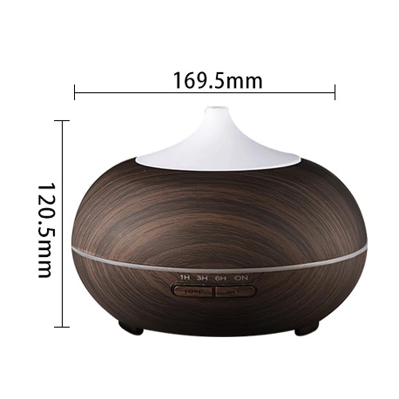  Smart Wifi Wireless 400Ml Aroma Essential Oil Diffuser Air Humidifier Compatible with Alexa and Goo