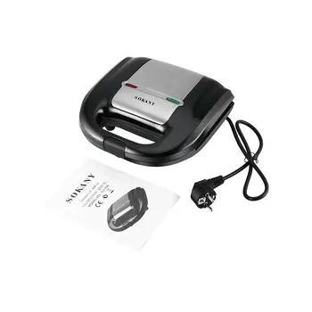 

Waffle Maker EU Plug Multifunctional Home Muffin Machine For Kitchen Use Updated Version Stainless Steel Power Saved