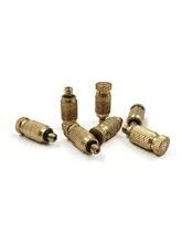  0.1-0.7mm High-pressure Atomizing Nozzle Brass Misting Nozzle Injector Air Head Mist Spraying System 
