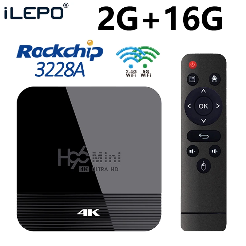 H96 мини H8 ТВ приставка android 9,0 HDMI 2,0 8 ГБ eMMC iptv подписка медиаплеер Европа Португалия RK3228A mag 256 PK X96 мини - Цвет: H96 MINI H8 2G16G