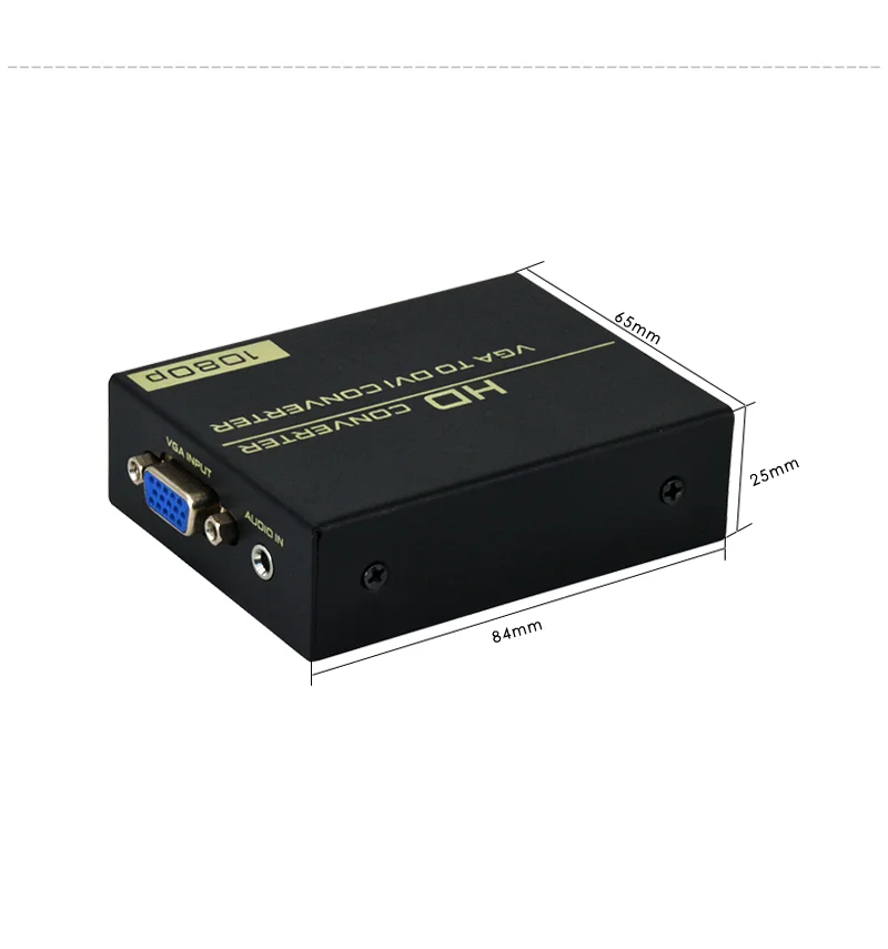 VGA к DVI24+ 1 24+ 5 конвертер поддерживает 1080P проектор дисплей Разрешение дисплей VGA вход DVI выход