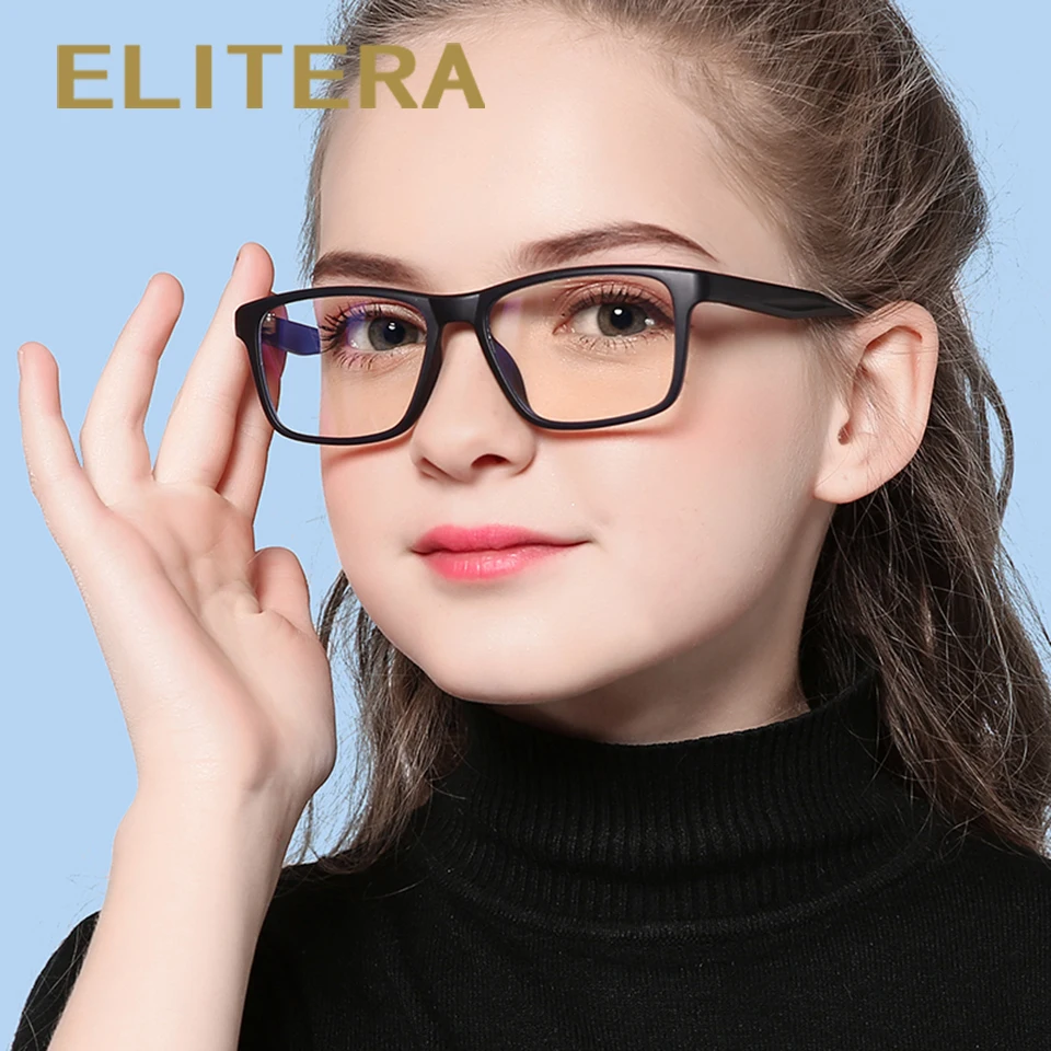 Детские оправы для очков ELITERA розовые детские оптические ацетатная детская