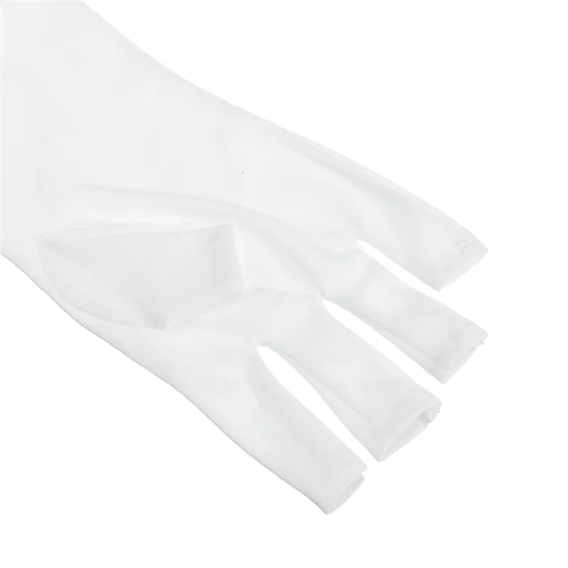 3 Paires Gant de Protection UV Gant de Manucure en Gel Gants Anti UV sans Doigts Prot/égez Vos Mains des Lampe /à Rayons UV S/échoir /à Manucure