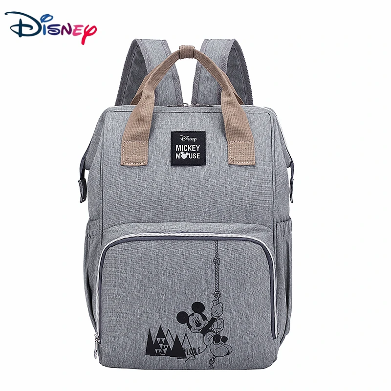 Disney мягкий подгузник сумки бутылка молока изоляции рюкзак коляска сумка для