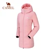 CAMEL Official Women Men Outdoor Down Jacket Hooded Mid-length Winter Warm Thickened Sports Jackets Hiking Sking Clothing Unisex ► Photo 2/6