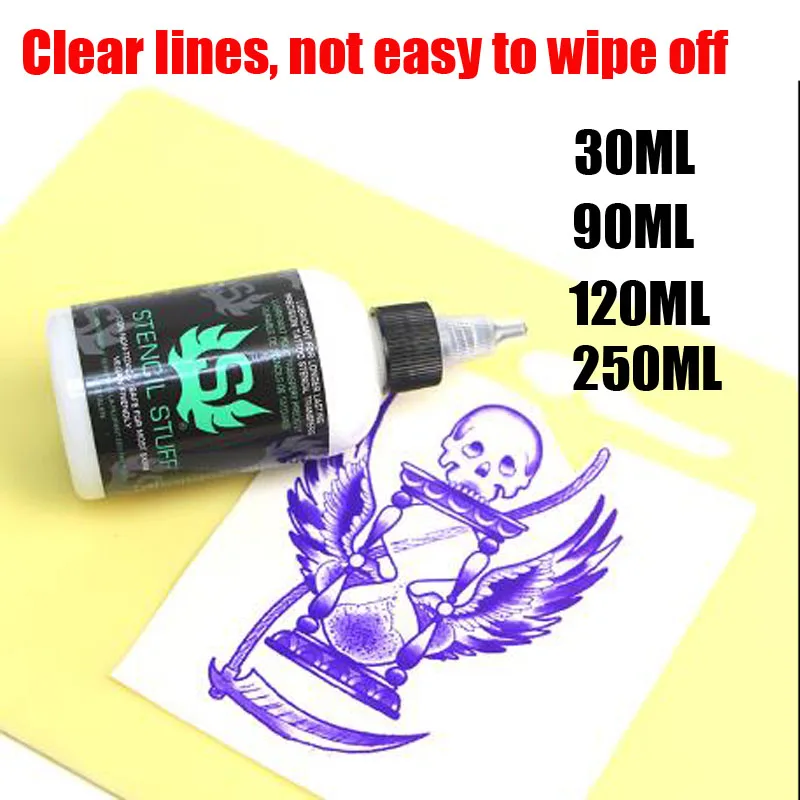 120ML Tattoo Stencil Printer Ink For Inkjet Printer Stencil Machines A4  Transfer Tracing Paper Art Painting Tattoo Accessories - AliExpress