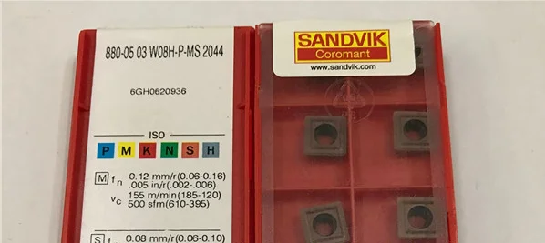 Карбидные вставки 880-0503W08H-P-MS 2044 10 шт. | Обустройство дома