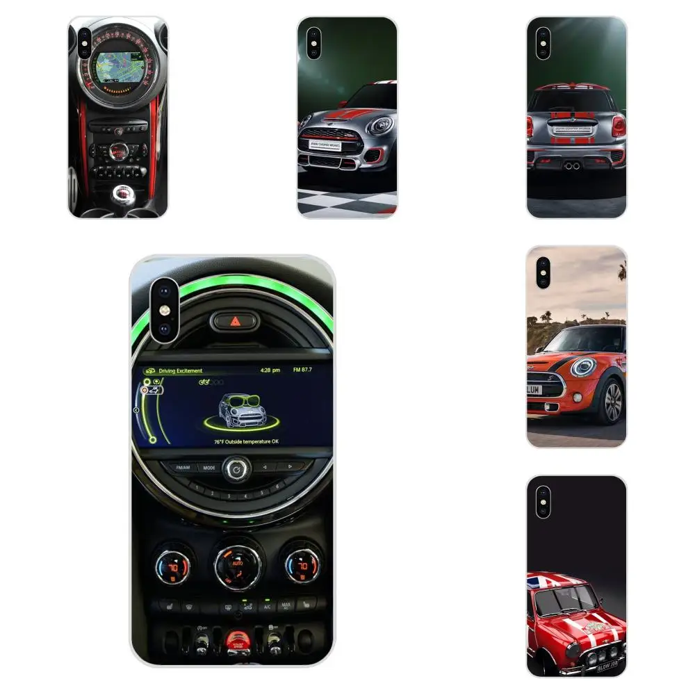 

Car Mini Cooper Jcw TPU Fashion Cell Case For Huawei P7 P8 P9 P10 P20 P30 Lite Mini Plus Pro Y9 Prime P Smart Z 2018 2019