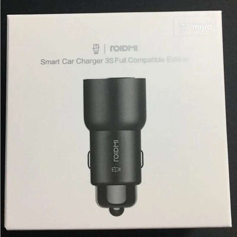 Xiaomi Roidmi 3S Bluetooth 5 в 3.4A Dual USB Автомобильное зарядное устройство MP3 музыкальный плеер FM передатчики для телефонов iPhone и Android