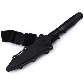 

Safe 1: 1 Tactical Rubber Knife Military Training Enthusiasts CS Cosplay Toy Sword First Blood Props Dagger Model 72XC