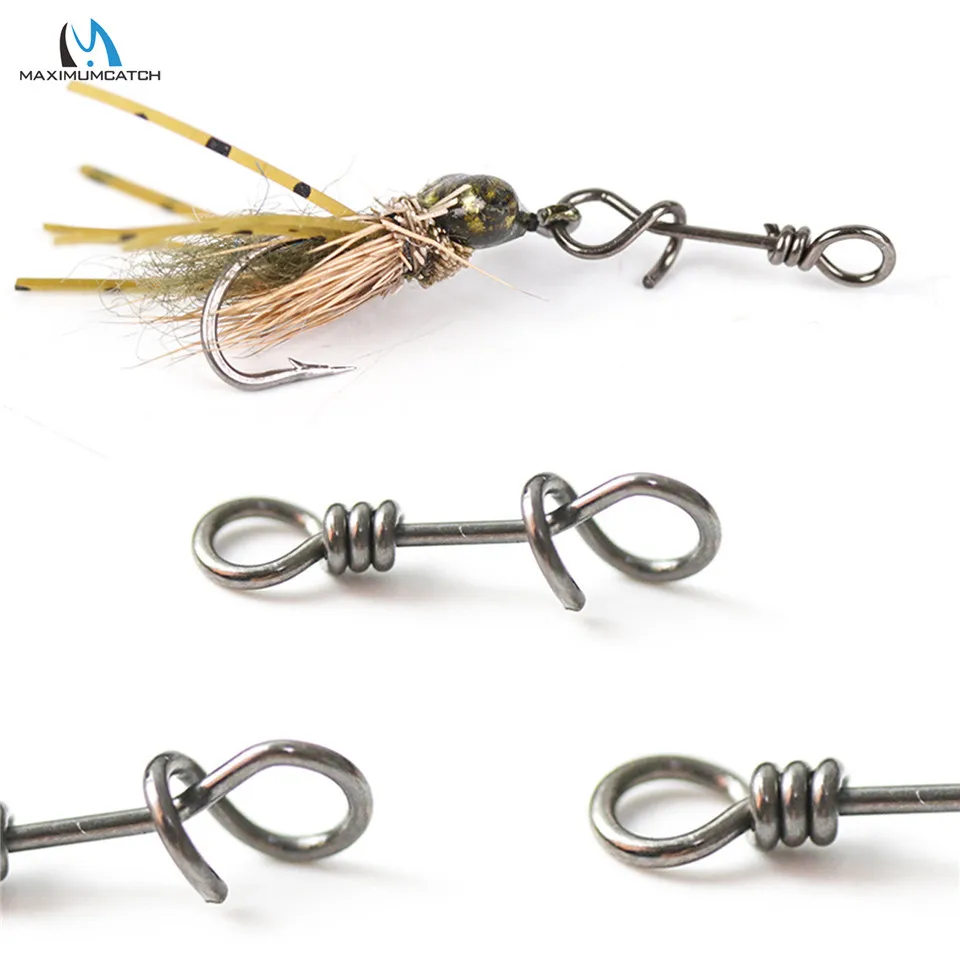 Maximumcatch 10pc/lot Fly Fishing Twist Clip Streamer Salmon Steelhead