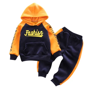 

Autumn Baby Boy Long Sleeve Letters Print Hoodie Sweatshirt Tops+Pants Trouser Casual Costume Set z