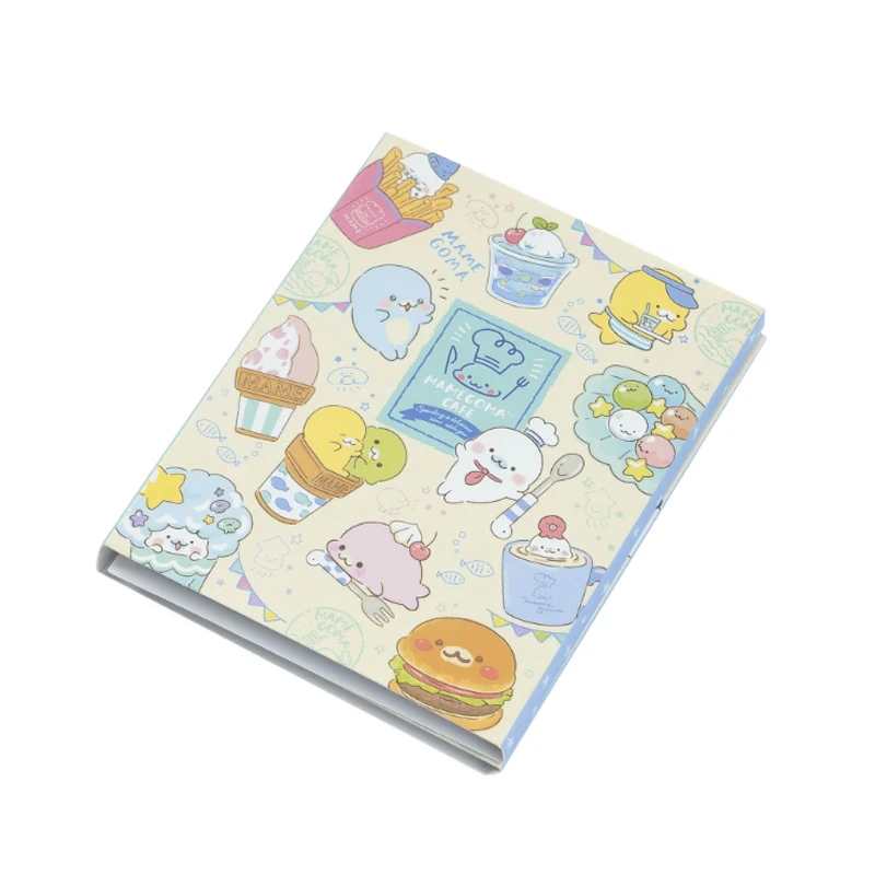 80 шт./упак. Kawaii Floded memo pad Складная note бумажная масса Памятка творческий блокнот новые школьные принадлежности - Цвет: Blue whale