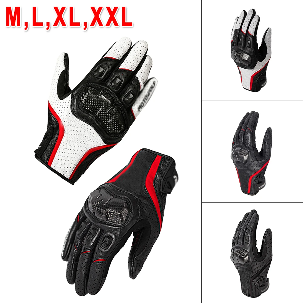 Мотоциклетные гоночные Guantes для езды на велосипеде защитные универсальные противоскользящие зимние летние перчатки с сенсорным экраном