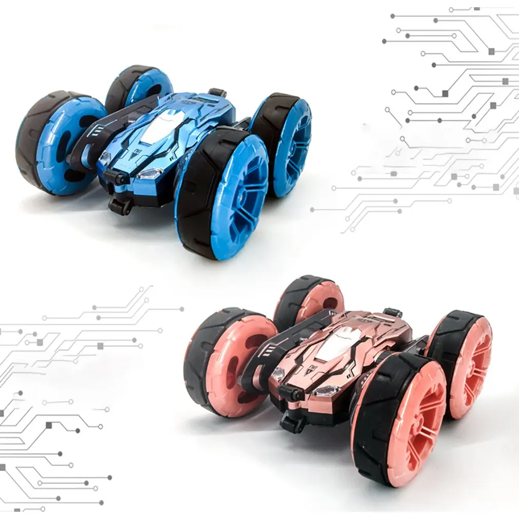Новое обновление 2,4 г двухсторонний трюк автомобиль 360 Вращающийся детский трюк деформация дистанционного управления автомобиль высокоскоростной альпинистский режим автомобиля