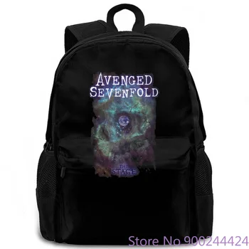 

Avenged Sevenfold Space Face Rock Heavy Metal Official Mens Unisex women men backpack laptop travel school adult