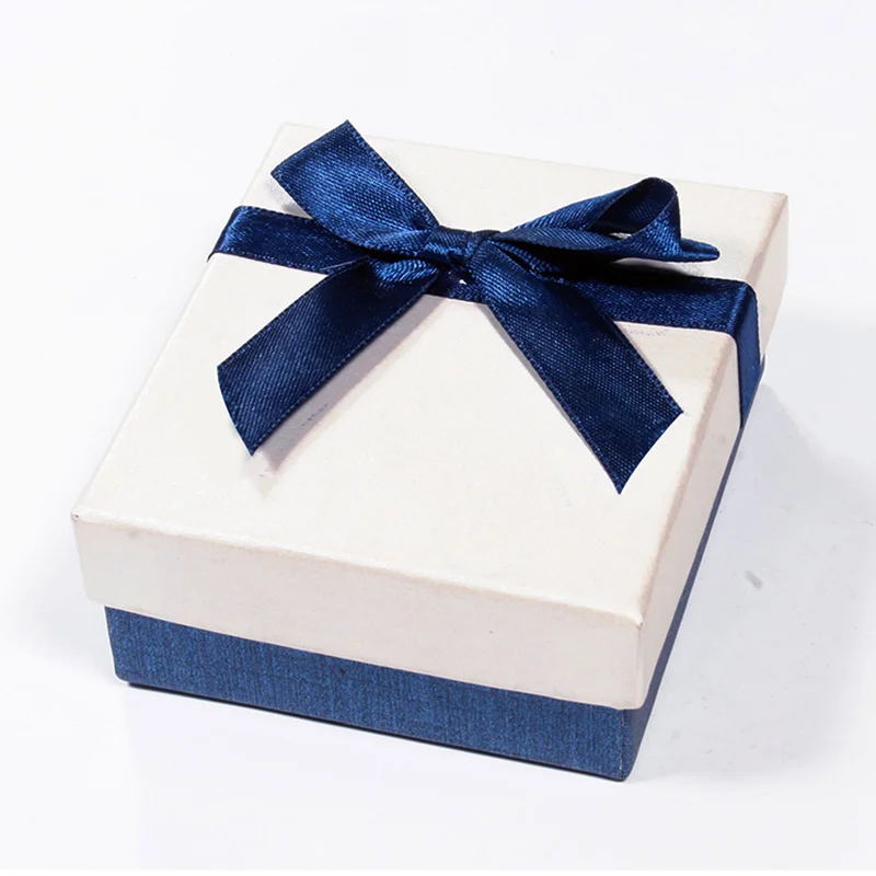 

46/89mm Square Jewelry Paper Box Simple Jewelry Gift Box Ring Bracelet Pendant Display Box Watch Beauty Jewelry Box Storage Box