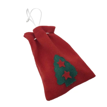 

Christmas Xmas Velvet Gift Bag Pouch Drawstring Candy Snack Bag