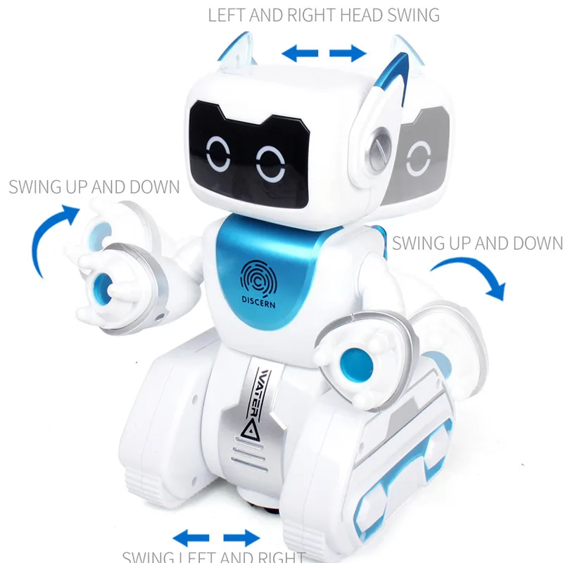 Child Learning Toy 2.4G Remote Control Intelligent Robot Gesture Control Touch Sensing Action Figure Programmable Robot Singing 5