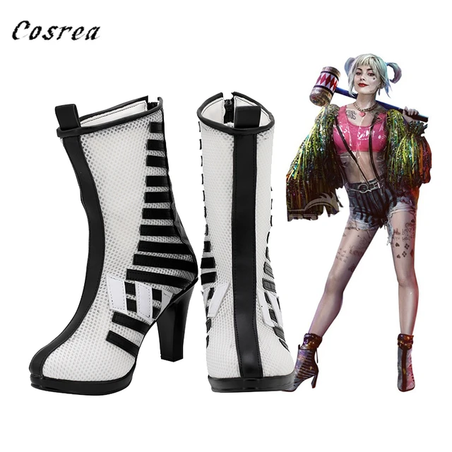 Harley Quinn fantasia para o Dia das Crianças, Fantasia Arlequina Joker,  Harleen Quinzel, Birds of Prey Party Vestuário, Esquadrão Suicida jaqueta -  AliExpress