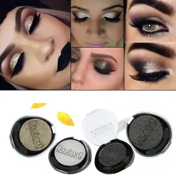 

Doubor Metallic Eye Shadow Pallete Long-Lasting Waterproof Soft Shimmer Glitter Eye Makeup Cosmetic Shiny Smoky Cosmetics Gifts