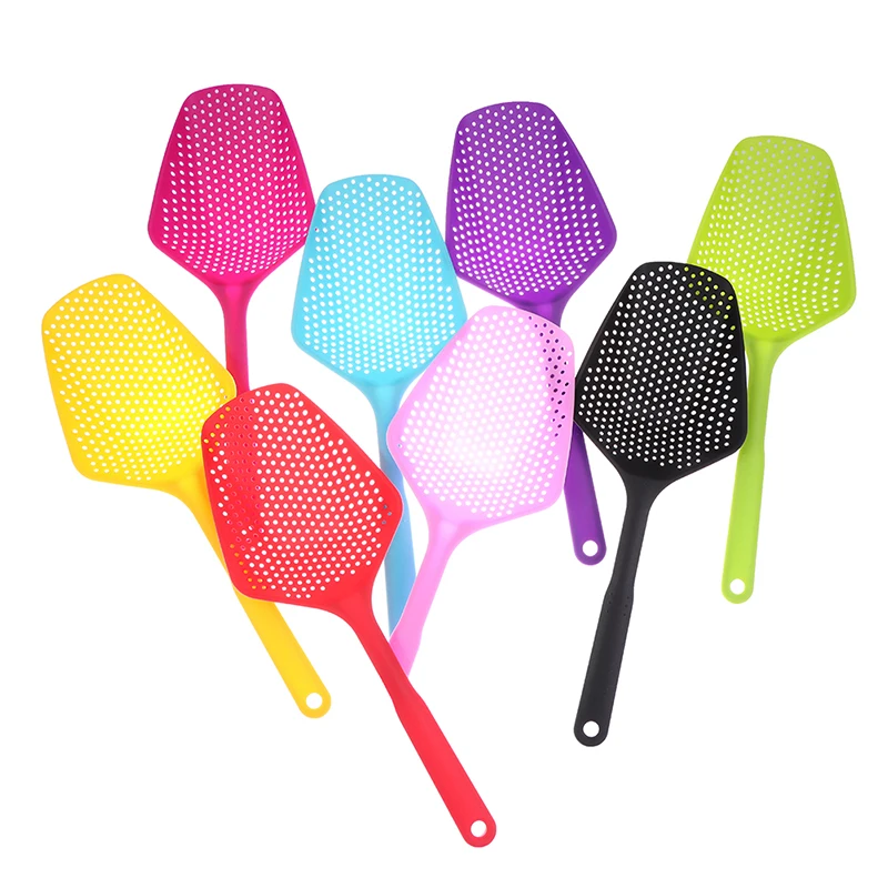 Kitchen Gadgets No-stick Drain Colanders Shovel Strainers Veggies Water Leaking Kitchen Accessories Cooking Kitchen Tools