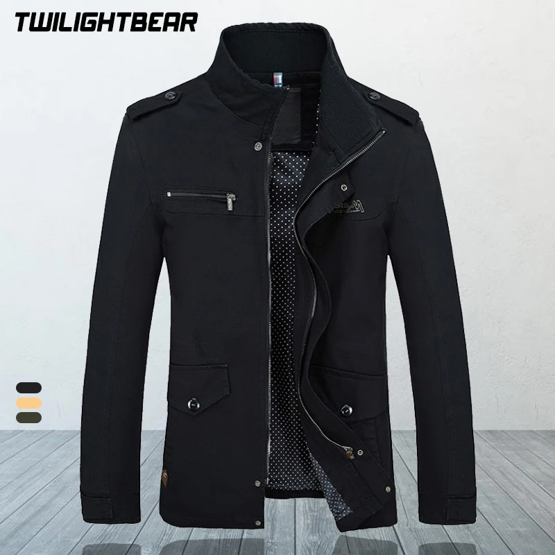 Men's Jackets Male Outerwear Oversized 4XL 5XL High Quality Pure Cotton Casual Jacket Coat Men Clothing Male Trench Coat A3F9780 new 99% pure silver 8 cores hifi cable 4 pin xlr balanced male for audeze lcd 2 lcd 3 lcd 4 lcd x lcd xc