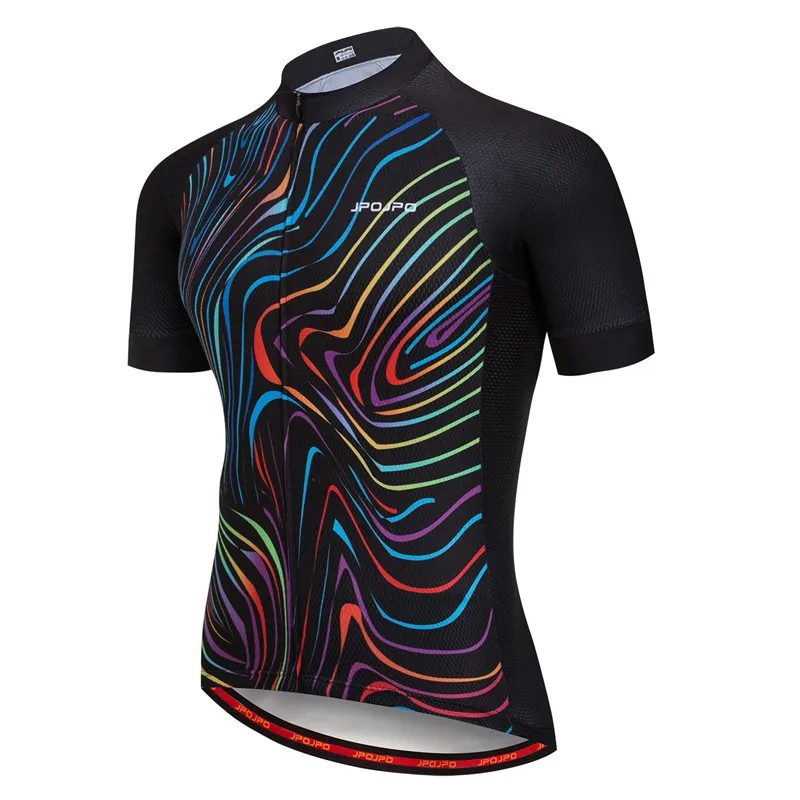 MILOTO 2021 Maillot de ciclismo para hombre, camisetas de ciclismo de verano, ropa de ciclismo de manga corta, maillot de ciclismo de montaña