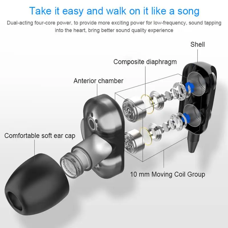 Earphones Headphones with Mic Volume Control for IPhone IPad Samsung Nexus HTC and More 3.5mm Audio Jack Device