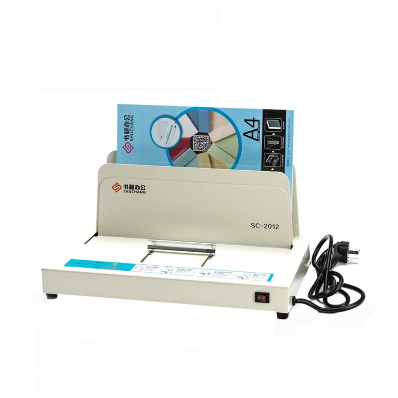 Cobre a Espessura a Máquina de Ligação Sc-2020 do Escritório da Máquina de Encadernação de Readstar Financeira Térmica Amarra 220-240 v 50 hz 600 a4 Que - Imagem 2