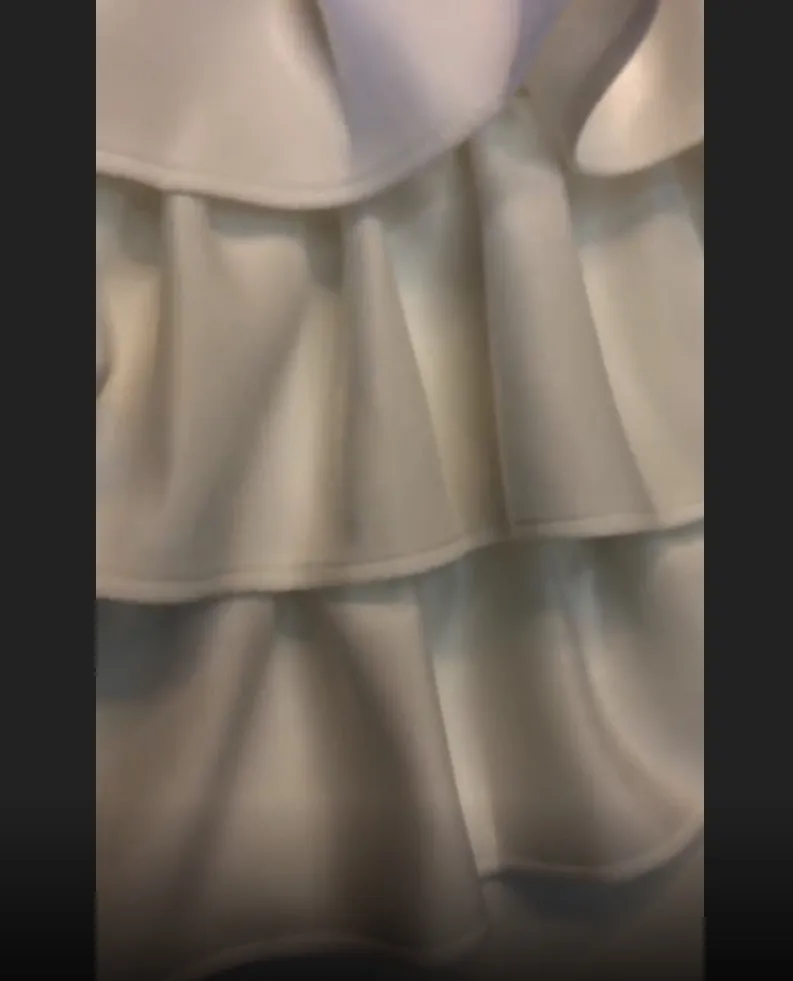 Best Price hl6Mb Women Dress Party Club White African Ruffles Mini Female Dresses Robe Falbala Mesh 2019 Lantern Sleeve High Waist Femme Vestiods