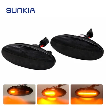 

SUNKIA LED Side Marker Light for Nissan CUBE/EVALIA/LEAF/MICRA/NP300 NAVARA Perfectly Fit for Car Low Power Consumption