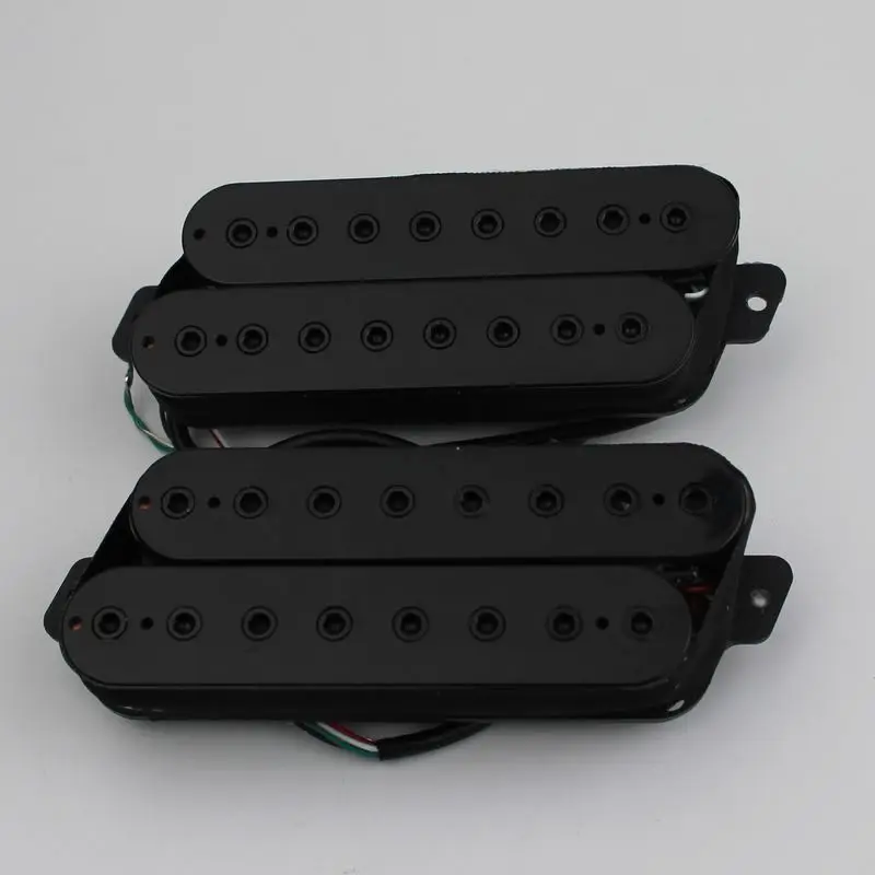 1 комплект черная гитара без головы Guyker Fanned Fret для 8 струнной электрогитары|Детали
