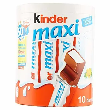 

Kinder Maxi Barrette Di Cioccolato 210 G 10 Pièceslot 7
