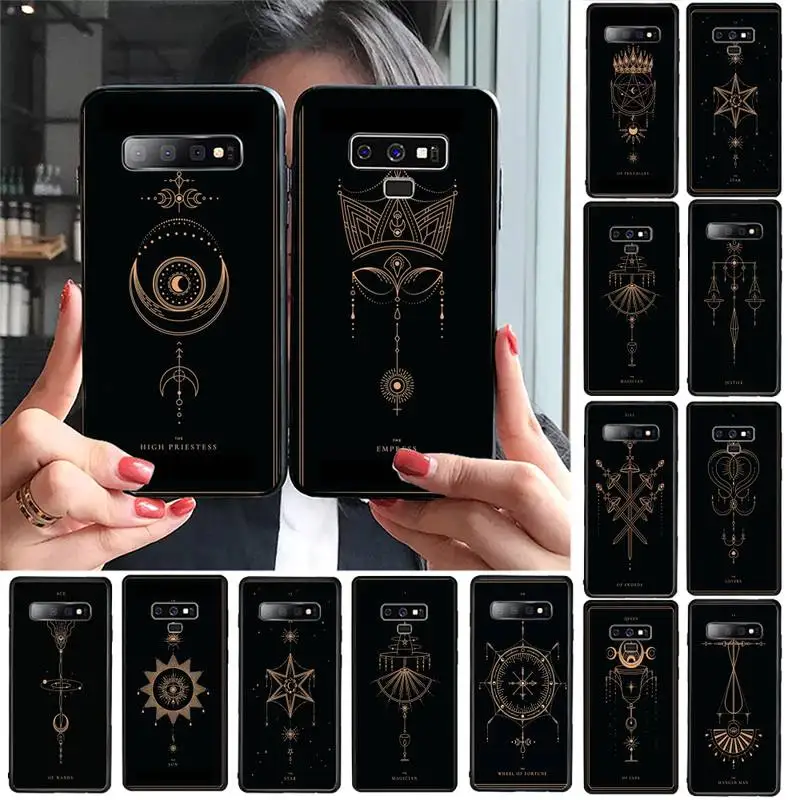 Силиконовый черный чехол YNDFCNB для телефона Samsung Galaxy S20 S10 Plus S10E S5 S6 S7edge S8 S9 S9Plus S10lite