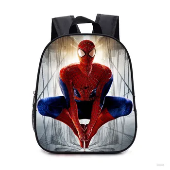 

New boy 3-6 years old 3D schoolbag children spider schoolbag outdoor travel bag youth backpack waterproof backpack