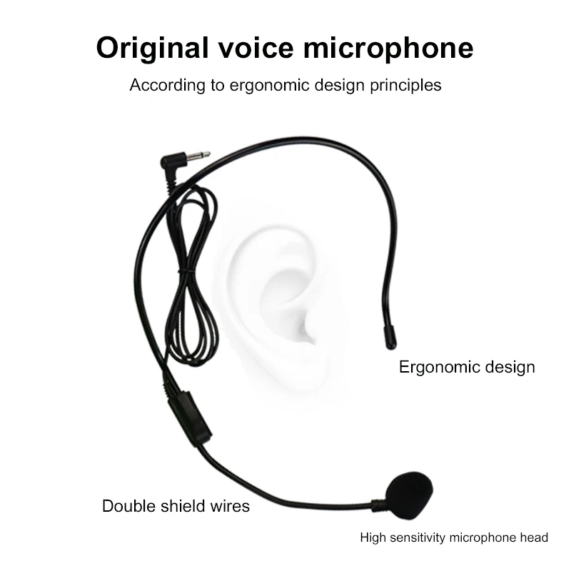 SHIDU S258 10W Voice Amplifier Mini Audio Portable Speaker Natural Stereo Sound Wired Microphone Loudspeaker For Teachers Speech SHIDU S258 10W Voice Amplifier Mini Audio Portable Speaker Natural Stereo Sound Wired Microphone Loudspeaker For Teachers Speech