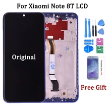 Original Pour Xiaomi Redmi Note 8T LCD Affichage Écran Tactile Numériseur Panneau Assemblage M1908C3XG Affichage Remplacement Pièces De Téléphone=