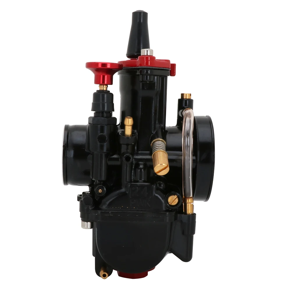 Motorcycle 21 24 26 28 30 32 34mm Universal Black For Maikuni PWK Carburetor Parts Scooters With Power Jet Motorcycle ATV