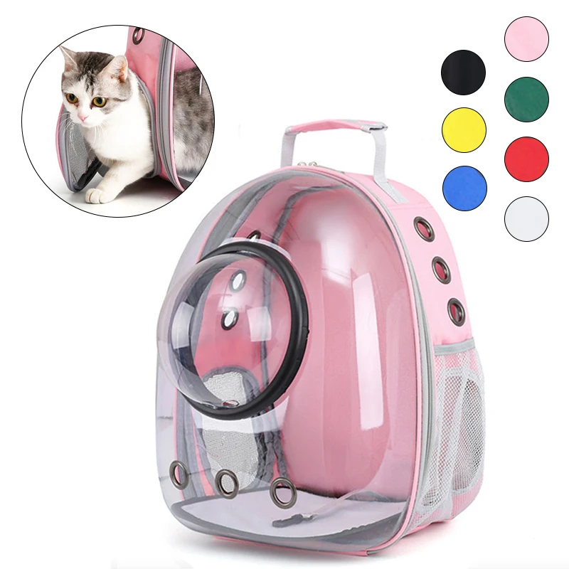 Рюкзак-переноска для кошек и щенков Воздухопроницаемый мешок перевозки больших