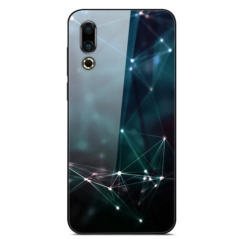 25 Чехол для Meizu 16 s, чехол из закаленного стекла «Планета космос», стеклянный чехол для Meizu 16 s, Coque Shell для Meizu 16 s 16S Fundas - Цвет: 25